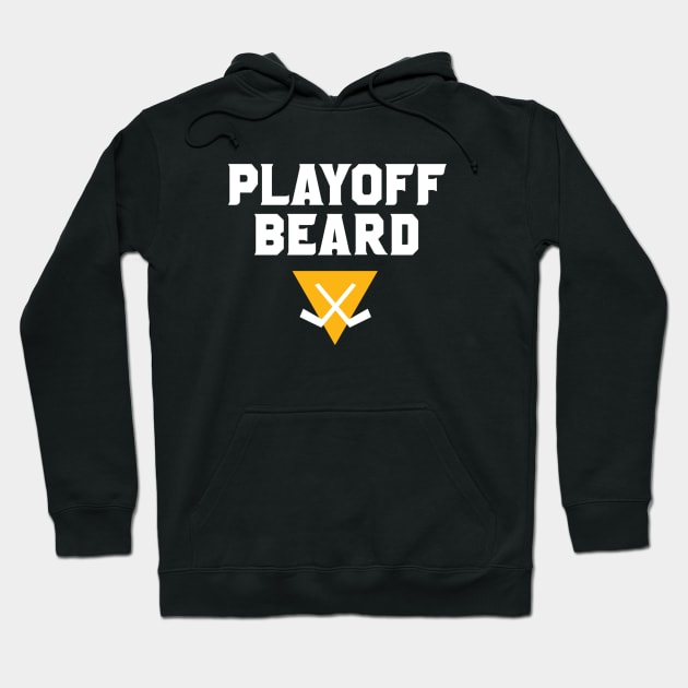 Playoff Beard Hoodie by PodDesignShop